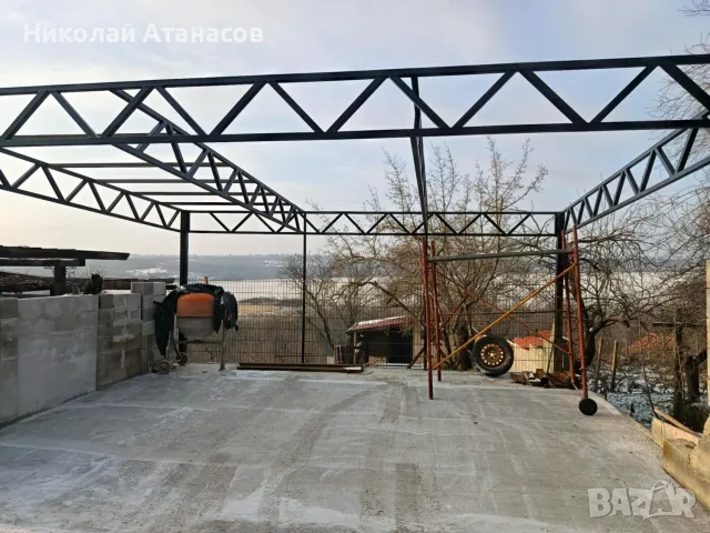Метална конструкция 36 кв м , снимка 6 - Монтажи - 55397612