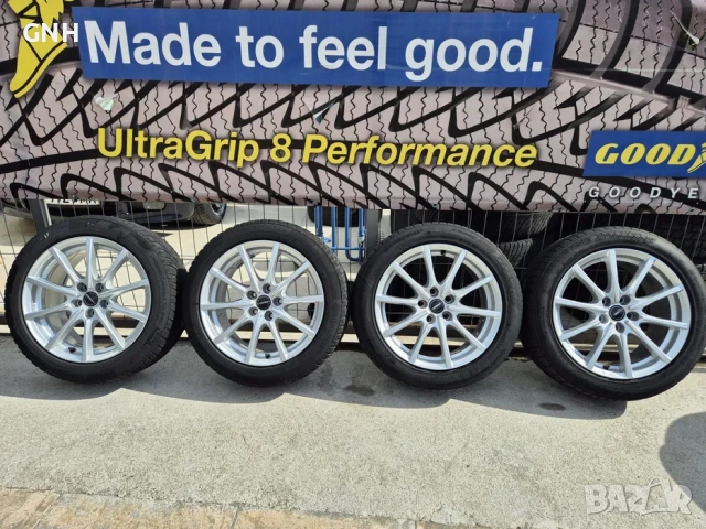 Джанти Borbet 17 цола , 5х112 , 8j ,et37 , 225/50/17 Mercedes Audi