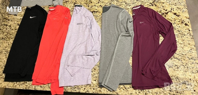 Nike Adidas Puma Спортни блузи 