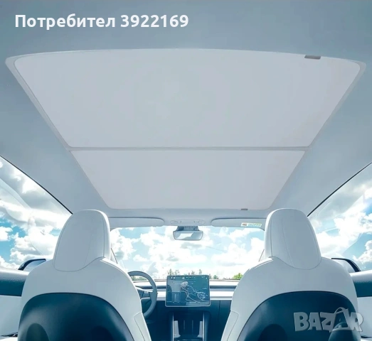 Tesla Model Y Juniper 2025/2026 - сенник за панорамен таван., снимка 2 - Аксесоари и консумативи - 54570594