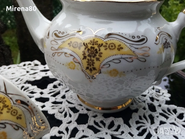 * Изида * - луксозен сервиз за кафе нов !, снимка 3 - Сервизи - 54478900