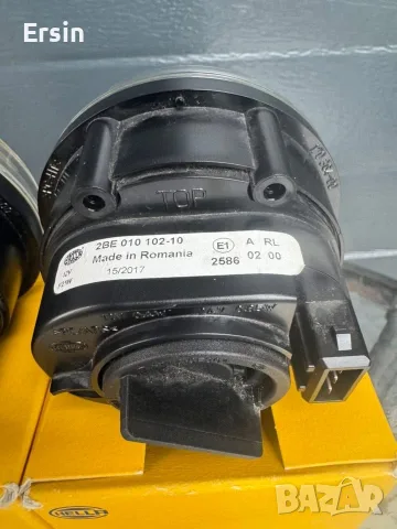 Дневни светлини HELLA - 90 мм - 12V - кръгла - SAE - кристално прозрачна , снимка 8 - Части - 55601797