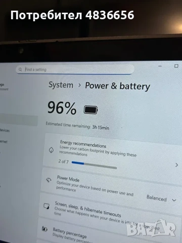 Като нов! Лаптоп Lenovo L13 Yoga i7/16GB RAM/512GB SSD, ТЪЧ, 3 м. гар!, снимка 5 - Лаптопи за работа - 54759824