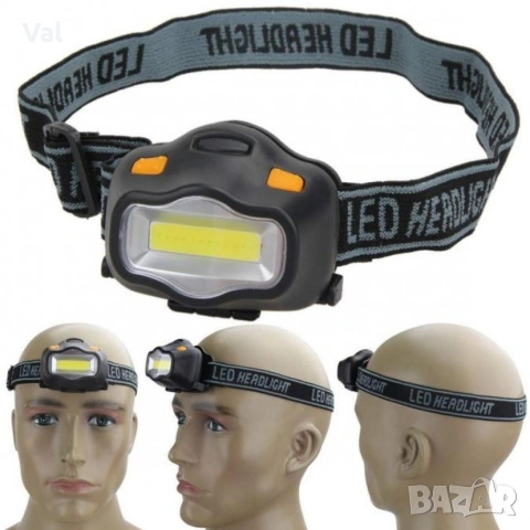 LED фенер с челник за глава FL105B, снимка 2 - Други инструменти - 54808036