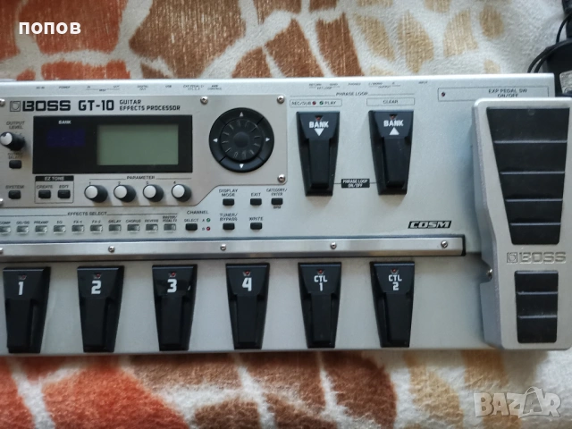 Boss gt 10 guitar processor -НАМАЛЕНИЕ , снимка 2 - Китари - 54529989