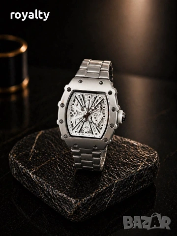 Richard Mille Нов Мъжки Часовник Кварцов Механизъм Различни Цветове , снимка 7 - Мъжки - 54430261