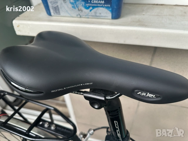 Велосипед Bianchi Via delle BATTAGLIE – Оригинален, Хибрид, Shimano Sora, снимка 9 - Велосипеди - 54380311