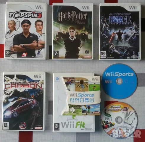 Лот Nintendo Wii колекция или по отделно