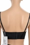 Hunkemöller сутиен-корсет 75B в черно с тюл и оформящи чашки, снимка 4