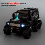 1/32 Брониран автомобил Conqueror, Модел със звук и светлина, черен, снимка 3