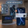 WiFi дигитален часовник със скрита камера 1080P – Tuya Smart, снимка 5