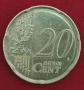 20Евро цента Малта 2008г.Със символ (F). , снимка 2