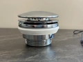 Клик-клак сифон за мивка Lamborghini Brushed Chrome - Mariner Rubinetterie, снимка 3