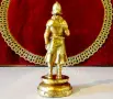 Калаена фигура Дон Кихот,позлата,печат. , снимка 3