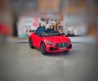 ТОП ЦЕНА!НОВО!Акумулаторна кола Mercedes GTR с 12V батерия,EVA ГУМИ,кожена седалка,дистанционно, снимка 3