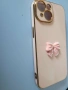 Нов силиконов дамски кейс за Apple iPhone 15, iPhone 14 - розов цвят, снимка 7