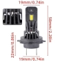 Диодни LED крушки Motohama Mini H7 - 30W/2600 лумена., снимка 5