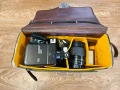 Ретро фотокомплект Revueflex SC1 + Обективи, Светкавица и Самоснимачка Haka Autoknips II, снимка 2