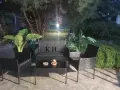 Нов градински ратанов комплект , снимка 3