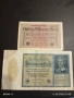 Две райхбанкноти 50 милиона марки 1923г. / 10 000 марки 1922г. Германия редки за КОЛЕКЦИЯ 28296, снимка 1