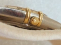 Дамски часовник Омега( Omega Constellation) злато 18к и стомана,механизъм кварц, снимка 3