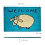 Изтривалка от кокосови влакна Welcome, 60x40 см, Relaxdays, снимка 4