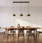 Wabi Sabi полилей с 3 висящи тела от естествен камък, снимка 4