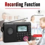 Портативно радио Retekess V115 AM/FM транзистор, MP3 и TF карта, снимка 11