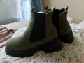 Военно-зелени Челси боти , снимка 5