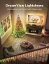 Kоледни смарт лампички Govee Christmas Sparkle String Lights 99ft - 30 метра RGBWIC 375 LED, снимка 2