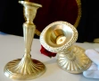 Бронзов свещник,красив релеф,400 гр. , снимка 3