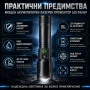 Мощен акумулаторен далекобоен лазерен прожектор LED фенер USB тактически водоустойчив лов риболов, снимка 3