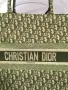 Christian Dior Large Oblique Book Tote in Green чанта, снимка 2