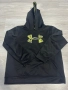 Under Armour YXL/YLG детски суитшърт с качулка черен, снимка 1