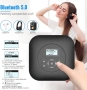 Преносим CD плейър CD206BF с Bluetooth, високоговорители и акумулаторна батерия, снимка 2