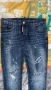 Мъжки дънки Dsquared2 ICON Milano Italy – размер 50, slim fit, distressed style, снимка 7