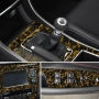 Висококачествено фолио Кован Carbon Gold за автомобил - 152х100см, снимка 4