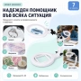 Голяма увеличителна настолна лупа лед осветление за четене бродиране, снимка 5