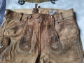 Автентични баварски кожени панталони (Lederhosen) – Alpin и Wild & Wald, Естествена кожа, снимка 11