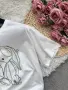 дамска бяла тениска , снимка 2
