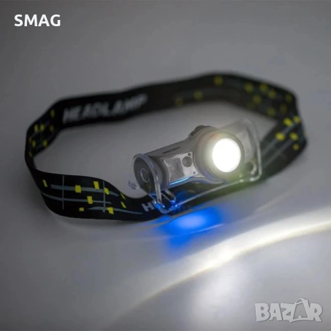 LED челник 5W сензор 8x3x5cm_1205084, снимка 4 - Къмпинг осветление - 54514582