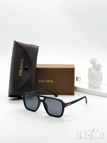 очила с калъф, кутия и ув защита ray ban prada