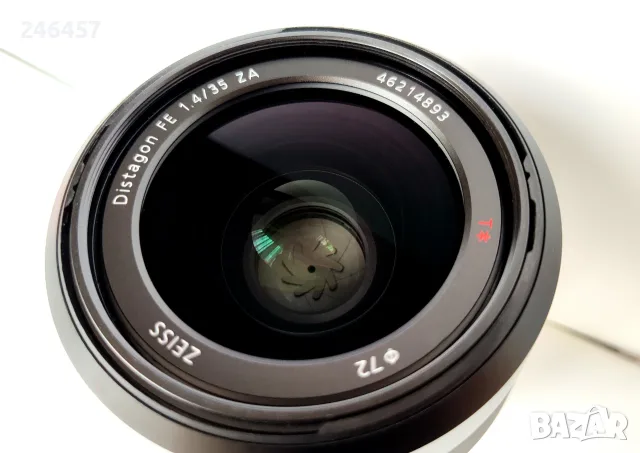 Продавам Sony FE 35mm F/1.4 ZA ZEISS Distagon T* (SEL35F14Z) за Sony E-mount Full Frame., снимка 2 - Обективи и филтри - 55358706