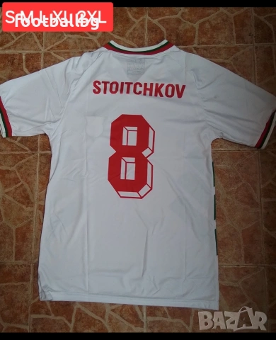 STOICHKOV 8 🇧🇬🇧🇬 мъжки футболни тениски , снимка 6 - Футбол - 31406793