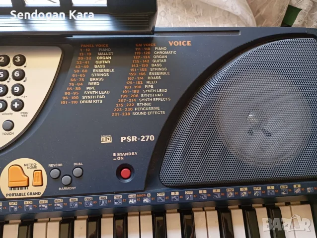 Yamaha Psr 270 синтезатор клавир йоника аранжор sintezator klavir ionika aranjor Ямаха, снимка 3 - Синтезатори - 50081440