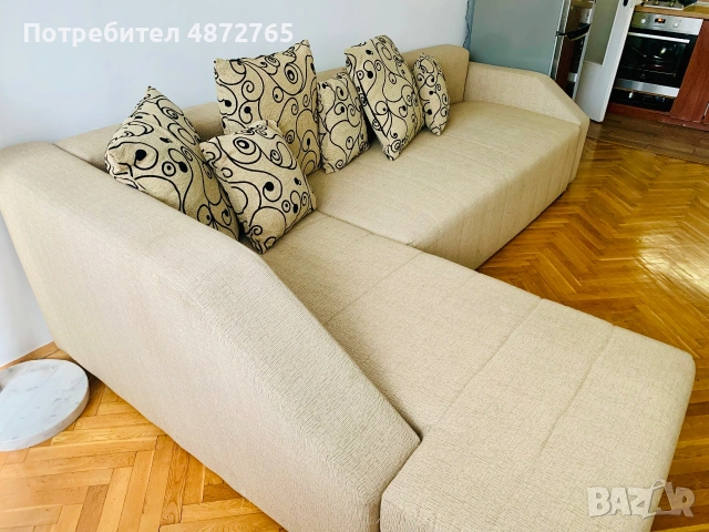 Диван с място за съхранение, снимка 5 - Дивани и мека мебел - 55123066