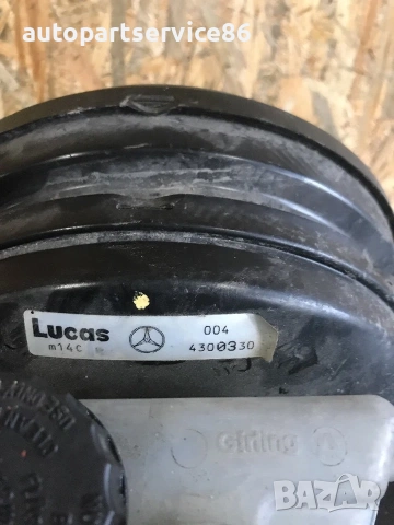 Серво усилвател на спирачките с главен спирачен цилиндър за Mercedes S320 W140 (1991-1997) 4300330, снимка 2 - Части - 55232668