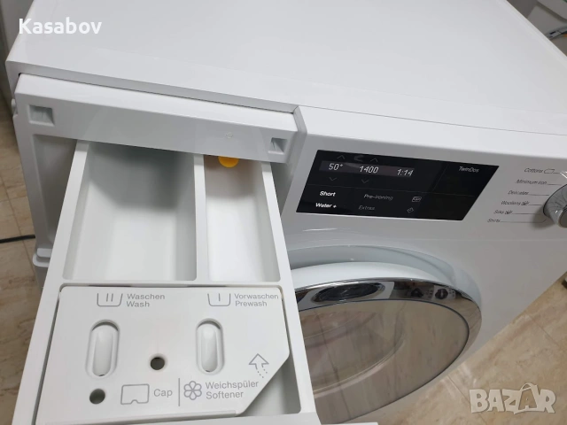 UK Miele 1600rpm Wi-Fi TwinDos Подсветка Пералня Миеле 12м Гаранция, снимка 6 - Перални - 55018921