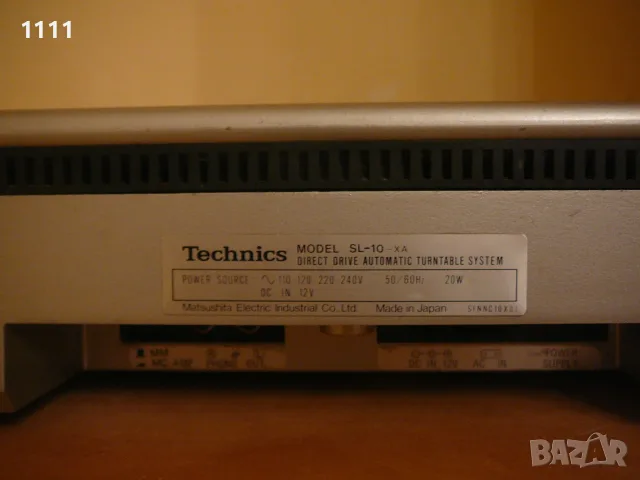 TECHNICS   SL-10, снимка 14 - Грамофони - 55423142