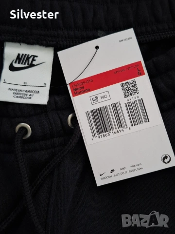 Мъжки черни къси гащи /панталони Найк / NIKE, размер L, снимка 6 - Къси панталони - 54767477